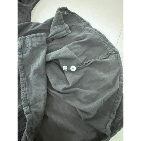 "OH MY GAUZE" Tunic Top, Cover Up, 100% Cotton, Small, Hooded, Summer,Beach Wear - Picture 10 of 12